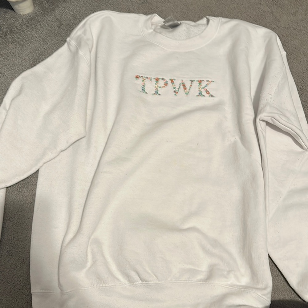 TPWK harry styles etsy crew neck